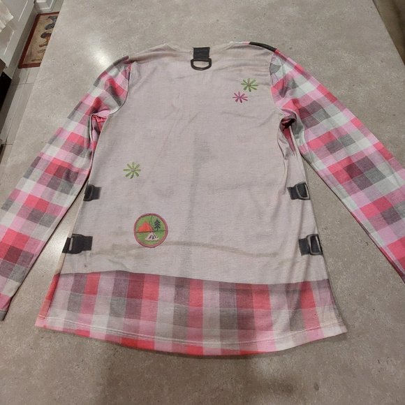 CREATIVE APPAREL CONCEPTS Women's 100% Polyester Graphic Long Sleeves Tee Med - Picture 8 of 13